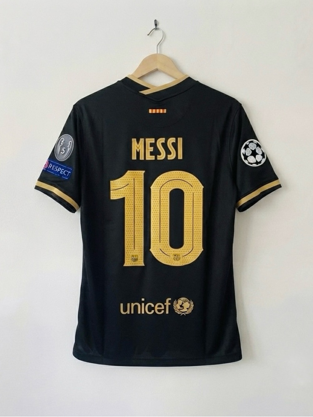 Messi #10 Barcelona 20/21 Away Jersey Soccer Fan Version Size Medium